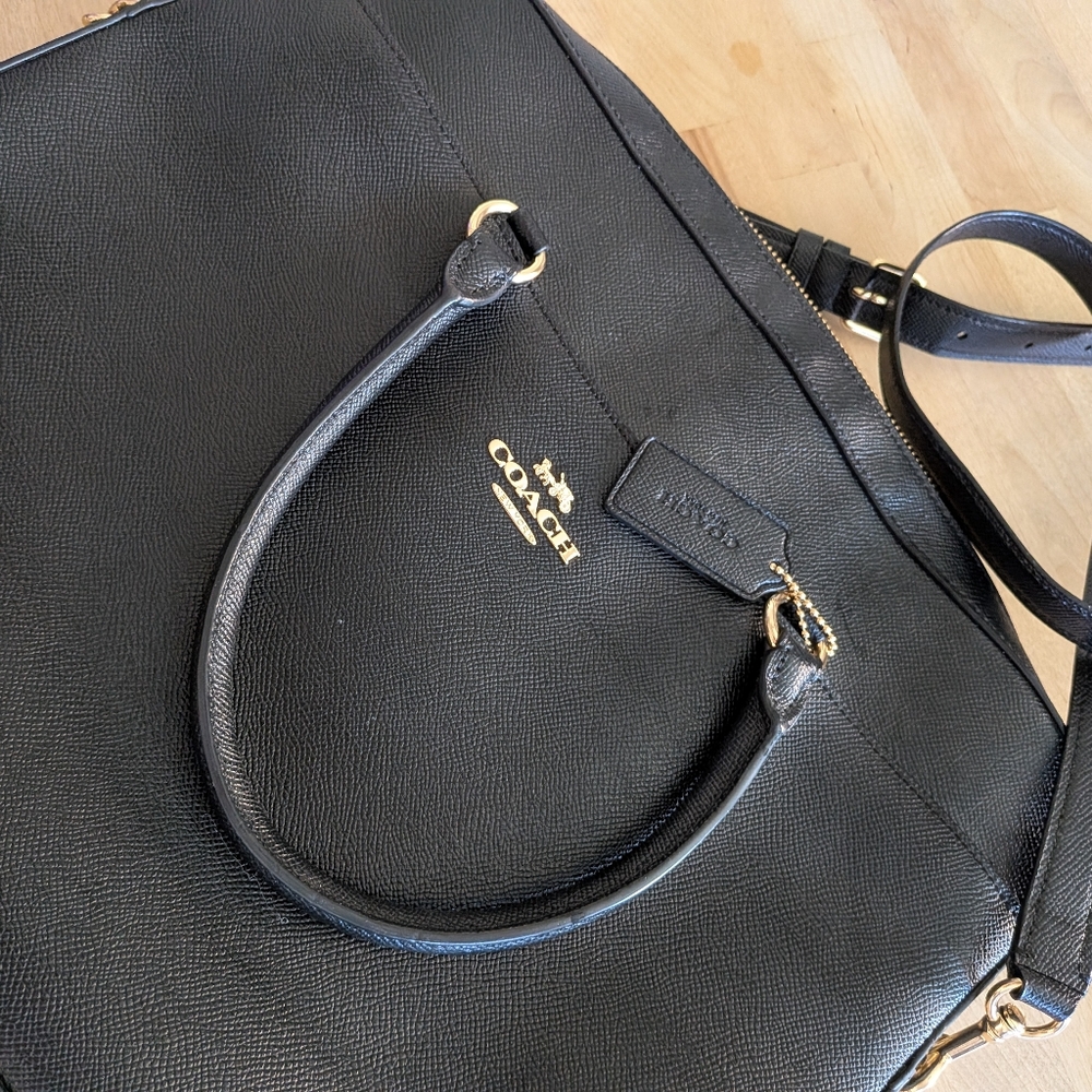 Coach Black Laptop Bag for Women - Picture 7 of 8